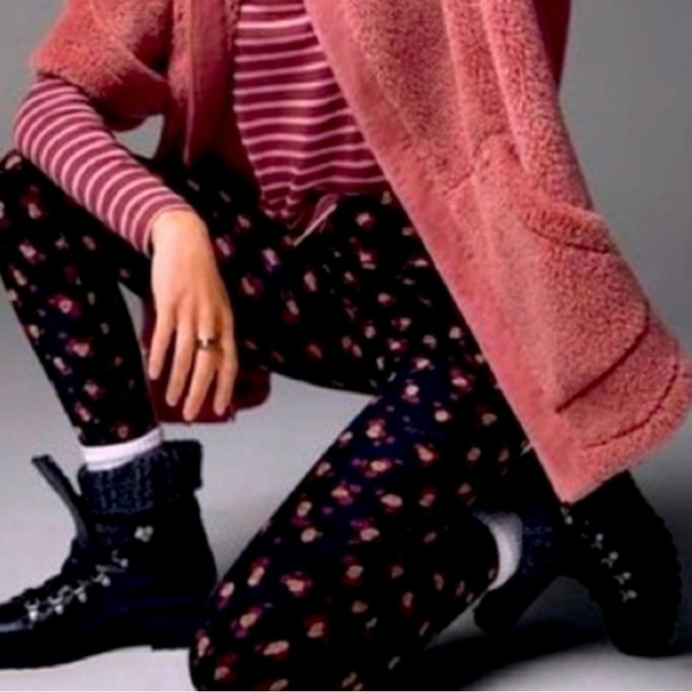 CAbi Black & Moody Floral Whimsigoth Fairy Printed Lean Athleisure
